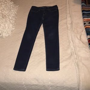Dark blue skinny jeans